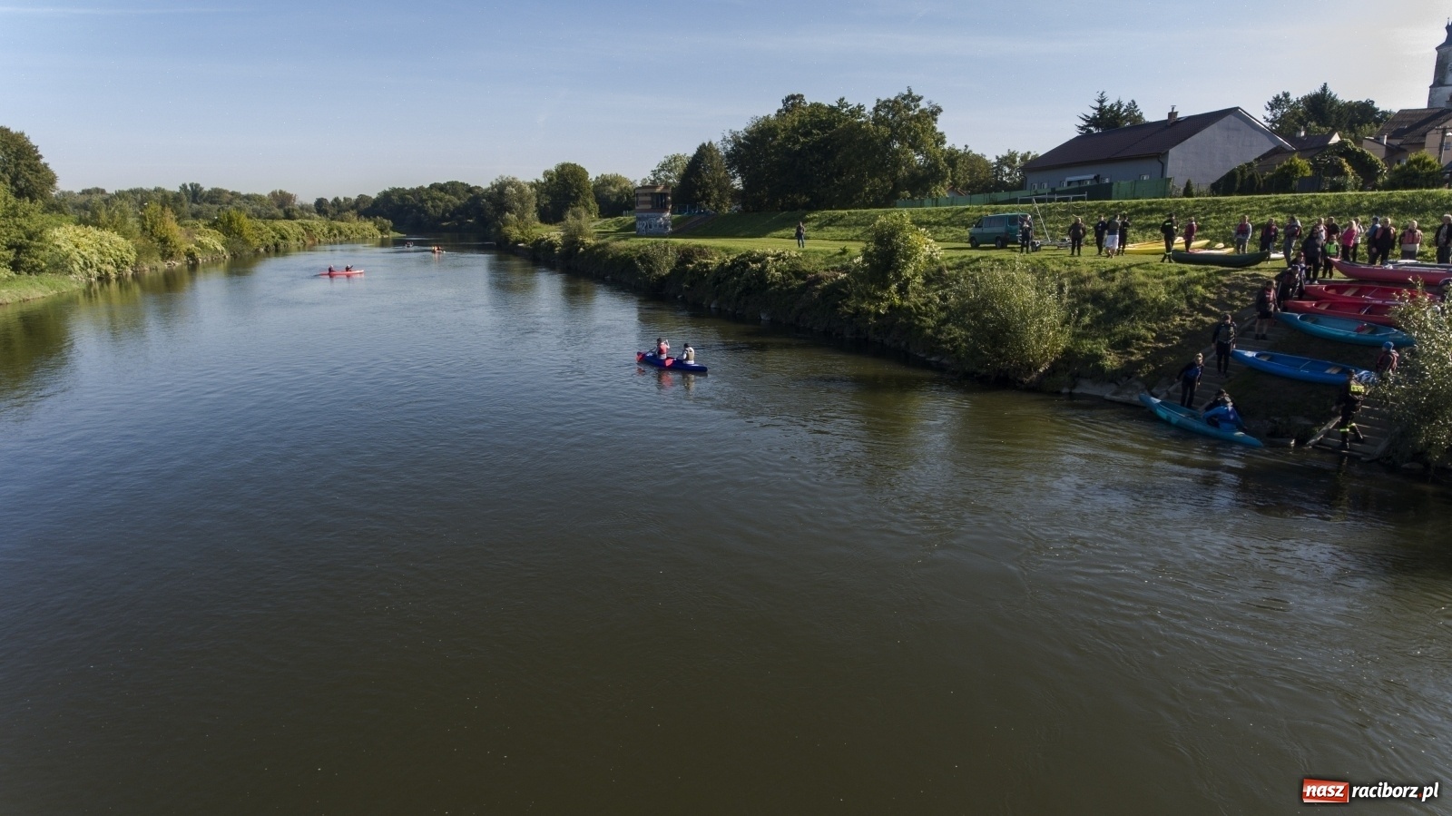 Zdjęcie w galerii na portalu naszraciborz.pl: Meandry Odry z lotu ptaka [FOTO]  wiadomości z regionu