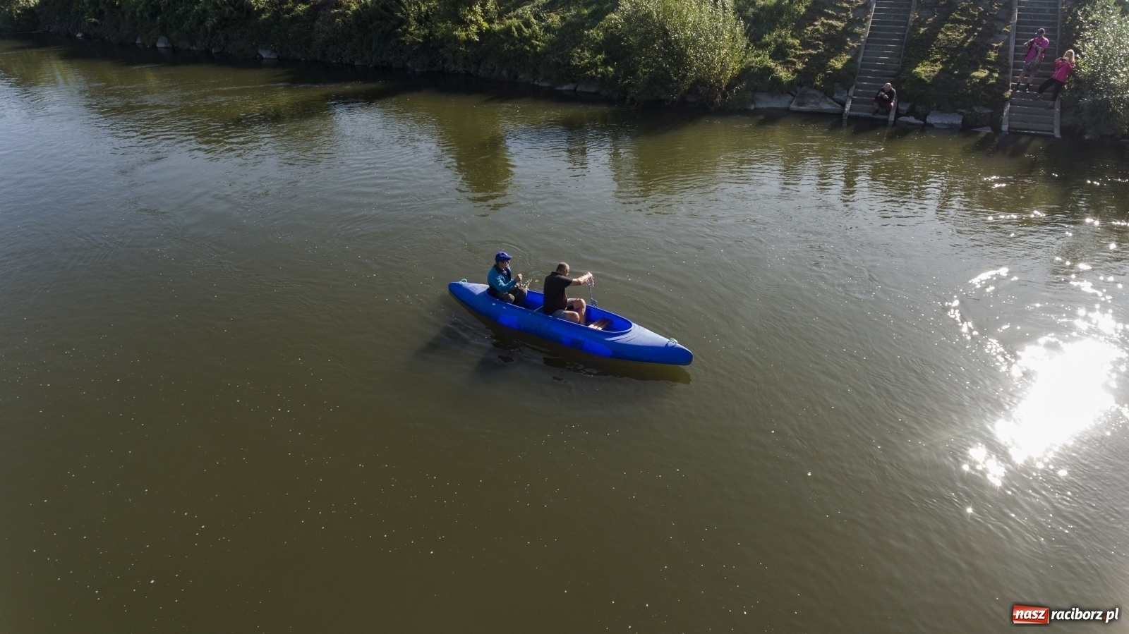 Zdjęcie w galerii na portalu naszraciborz.pl: Meandry Odry z lotu ptaka [FOTO]  wiadomości z regionu