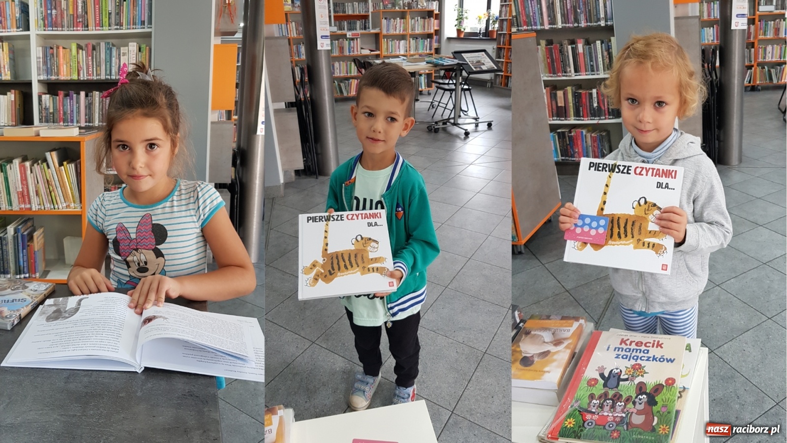 Zdjęcie w galerii na portalu naszraciborz.pl: Raciborska biblioteka rozdaje bezpłatne wyprawki czytelnicze wiadomości z regionu