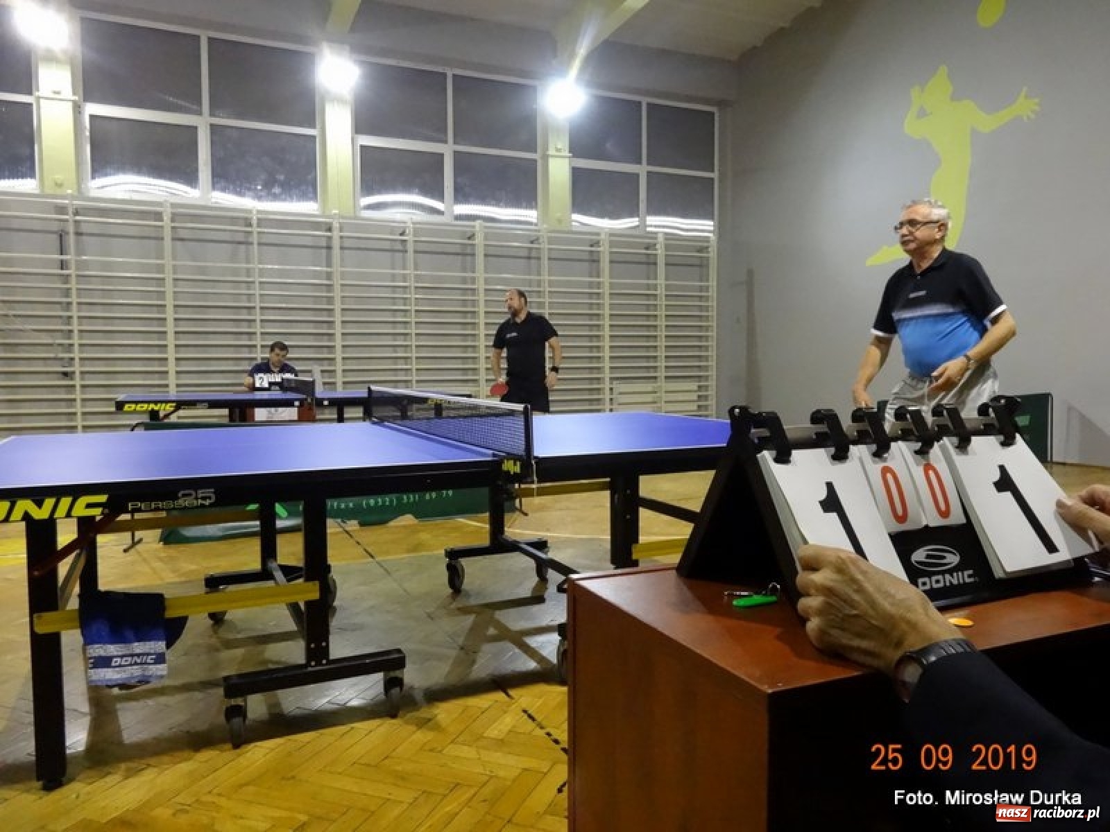 Zdjęcie w galerii na portalu naszraciborz.pl: Tenis stołowy. Kuźniański Tajfun niestraszny Relaksowi [FOTO] wiadomości z regionu