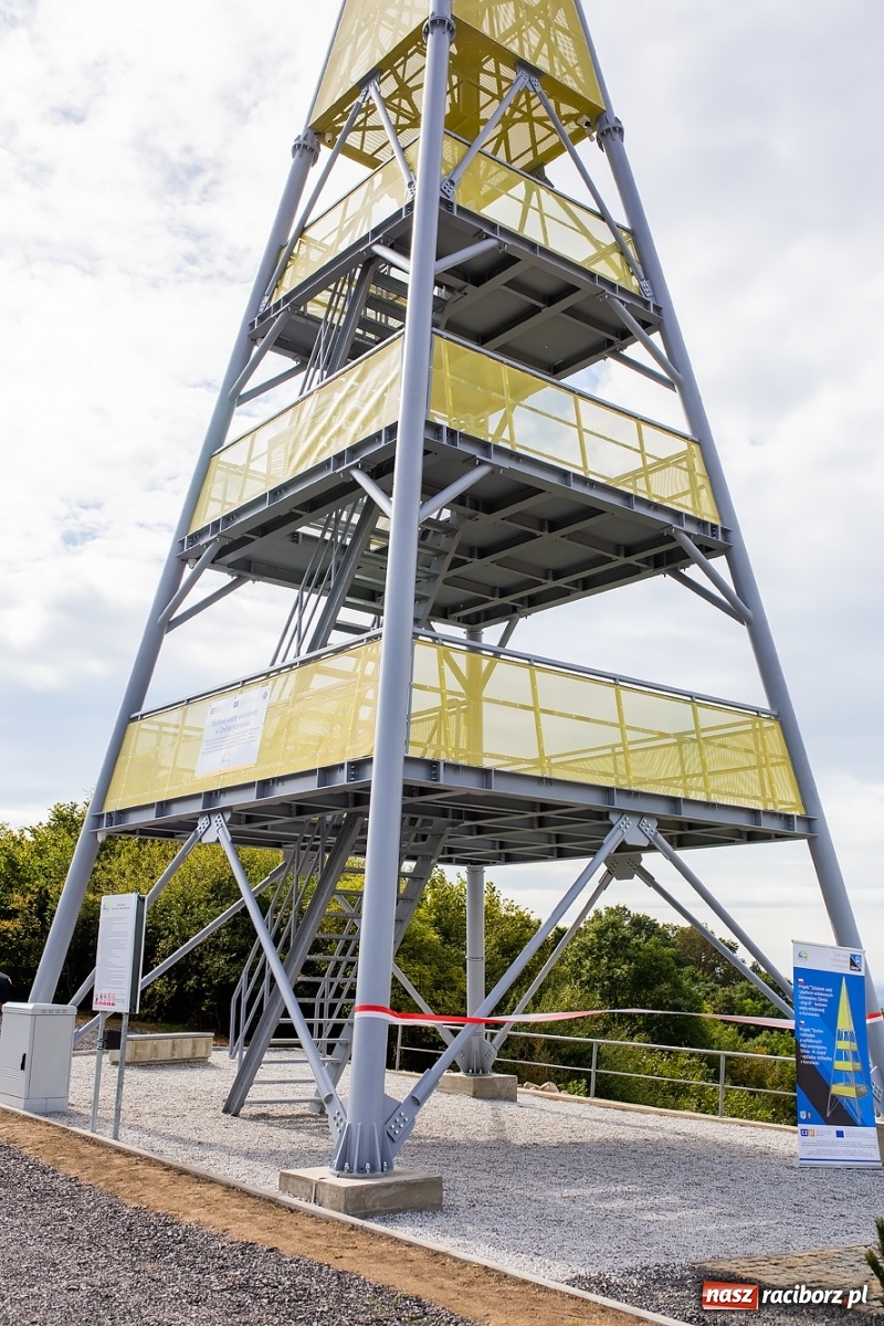 Zdjęcie w galerii na portalu naszraciborz.pl: Oficjalne otwarcie wieży widokowej w Pogrzebieniu wiadomości z regionu