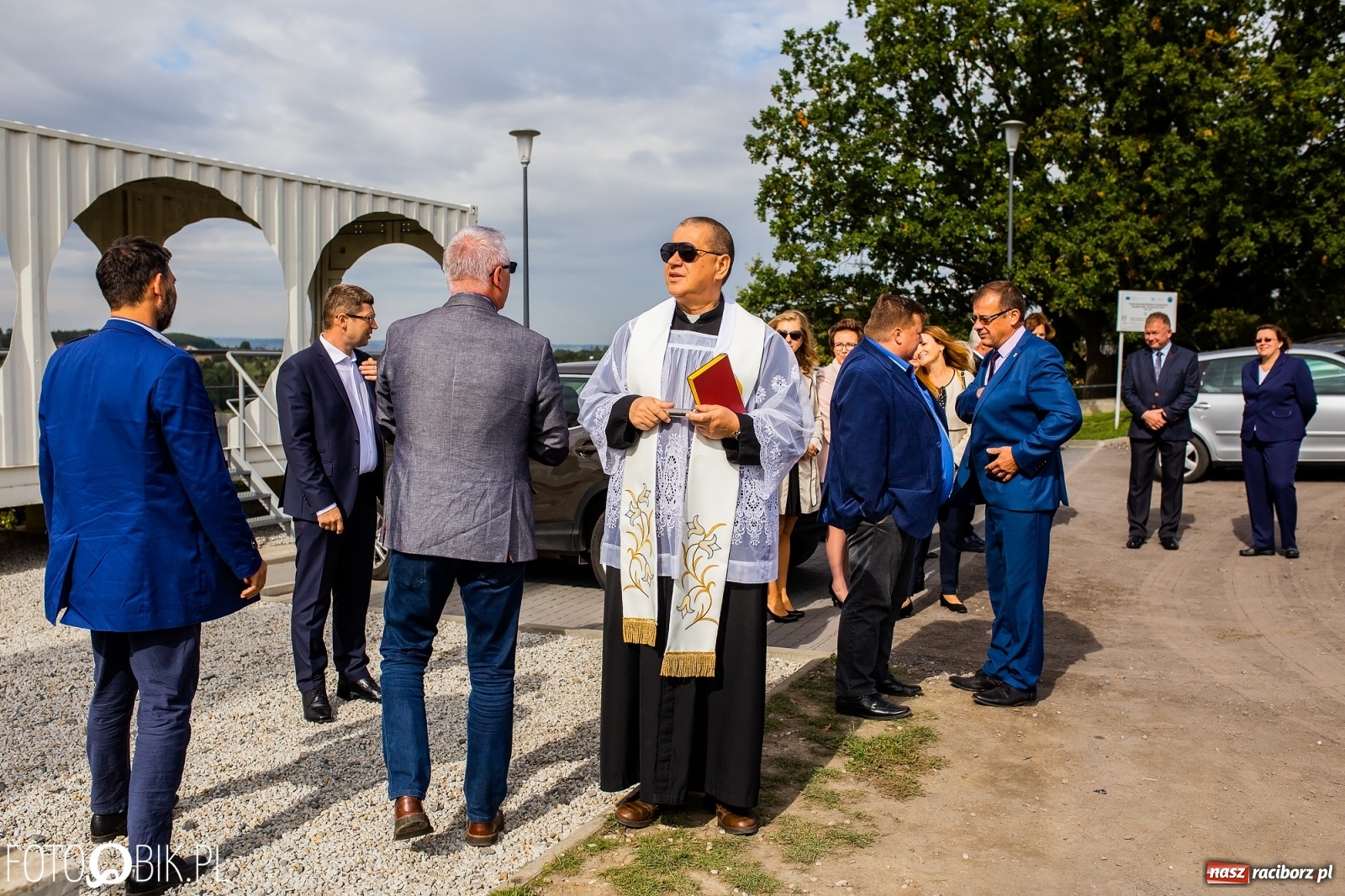 Zdjęcie w galerii na portalu naszraciborz.pl: Oficjalne otwarcie wieży widokowej w Pogrzebieniu wiadomości z regionu