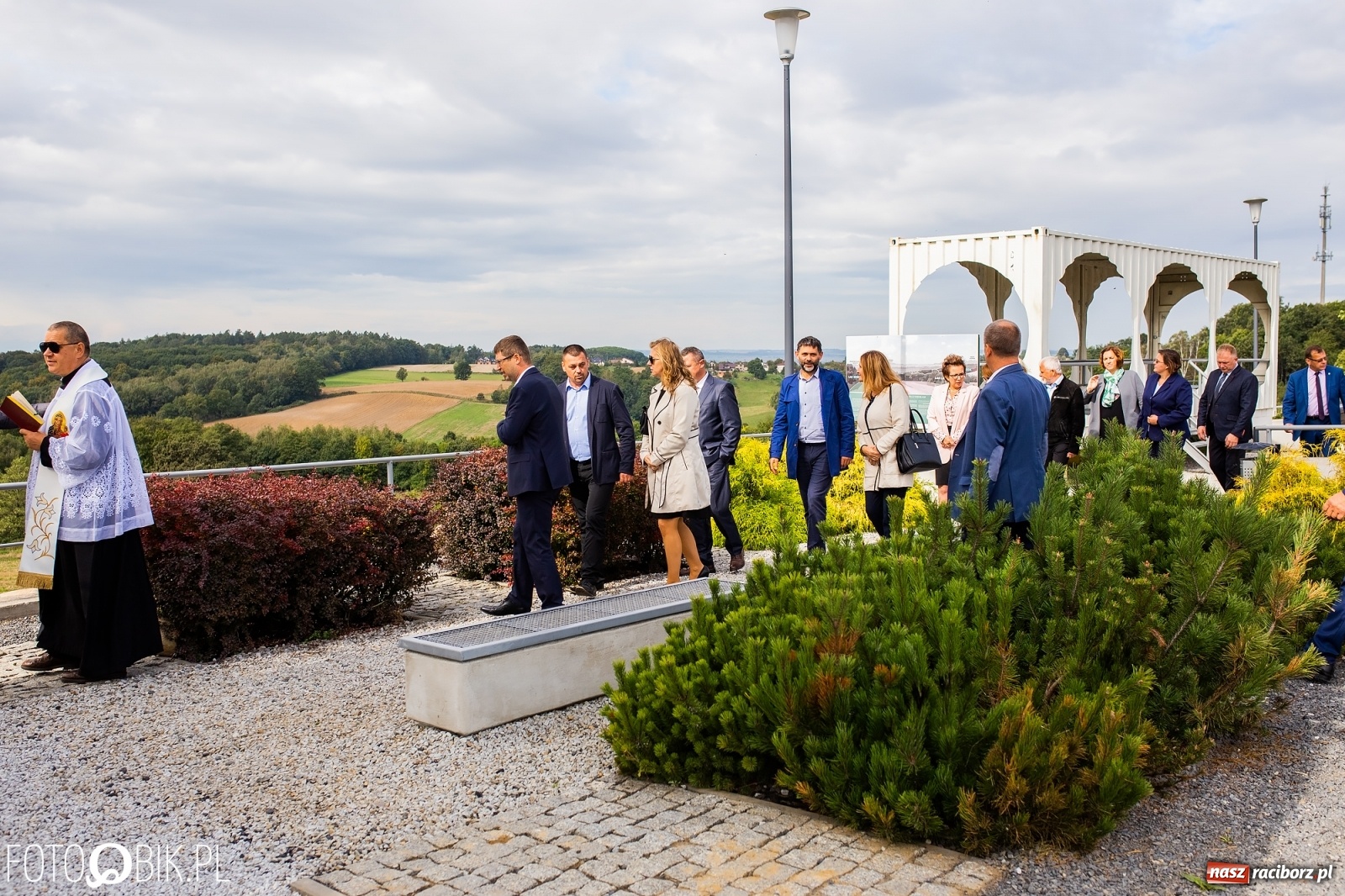 Zdjęcie w galerii na portalu naszraciborz.pl: Oficjalne otwarcie wieży widokowej w Pogrzebieniu wiadomości z regionu