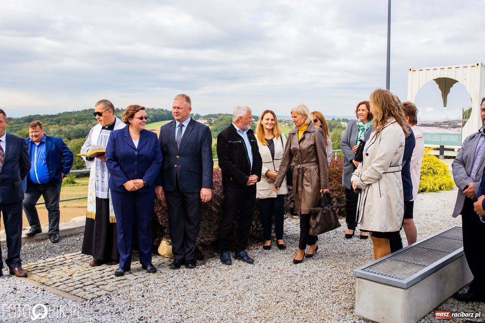Zdjęcie w galerii na portalu naszraciborz.pl: Oficjalne otwarcie wieży widokowej w Pogrzebieniu wiadomości z regionu