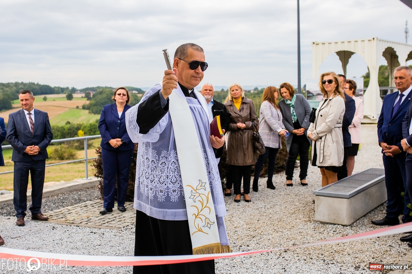 Zdjęcie w galerii na portalu naszraciborz.pl: Oficjalne otwarcie wieży widokowej w Pogrzebieniu wiadomości z regionu