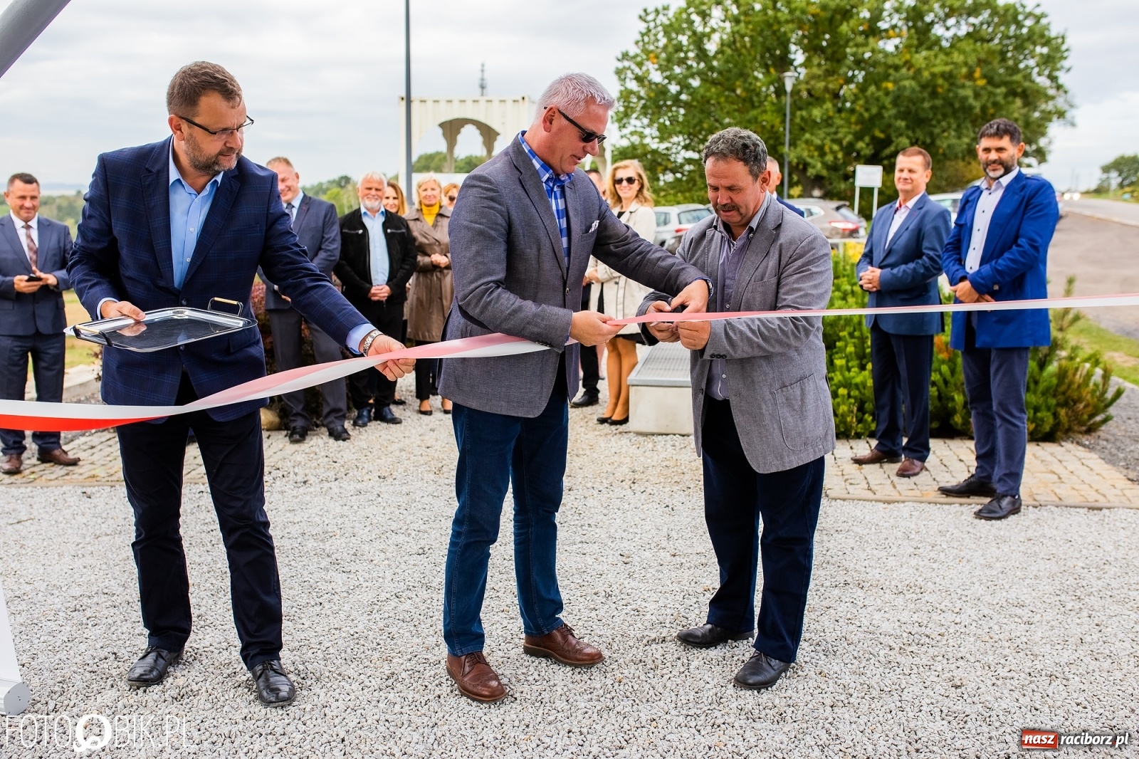 Zdjęcie w galerii na portalu naszraciborz.pl: Oficjalne otwarcie wieży widokowej w Pogrzebieniu wiadomości z regionu