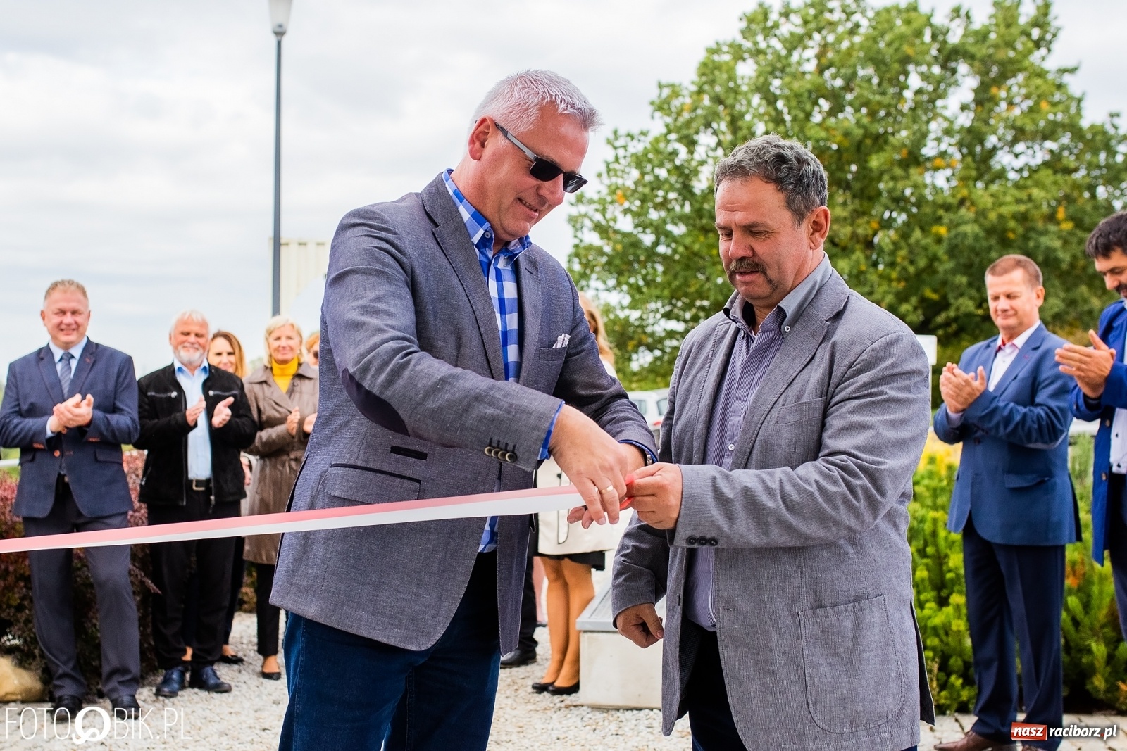 Zdjęcie w galerii na portalu naszraciborz.pl: Oficjalne otwarcie wieży widokowej w Pogrzebieniu wiadomości z regionu