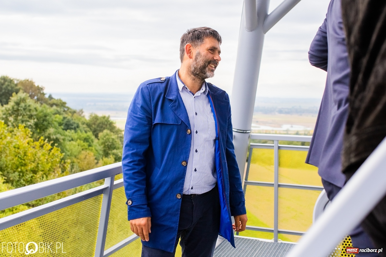 Zdjęcie w galerii na portalu naszraciborz.pl: Oficjalne otwarcie wieży widokowej w Pogrzebieniu wiadomości z regionu