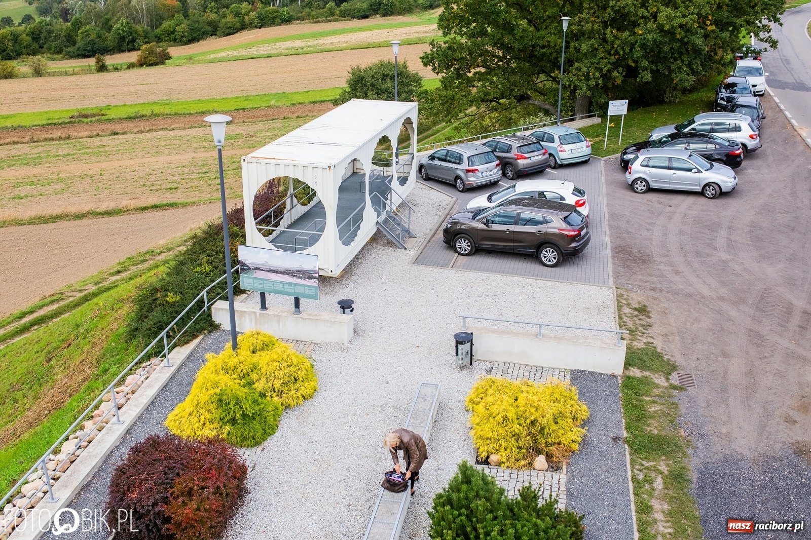 Zdjęcie w galerii na portalu naszraciborz.pl: Oficjalne otwarcie wieży widokowej w Pogrzebieniu wiadomości z regionu