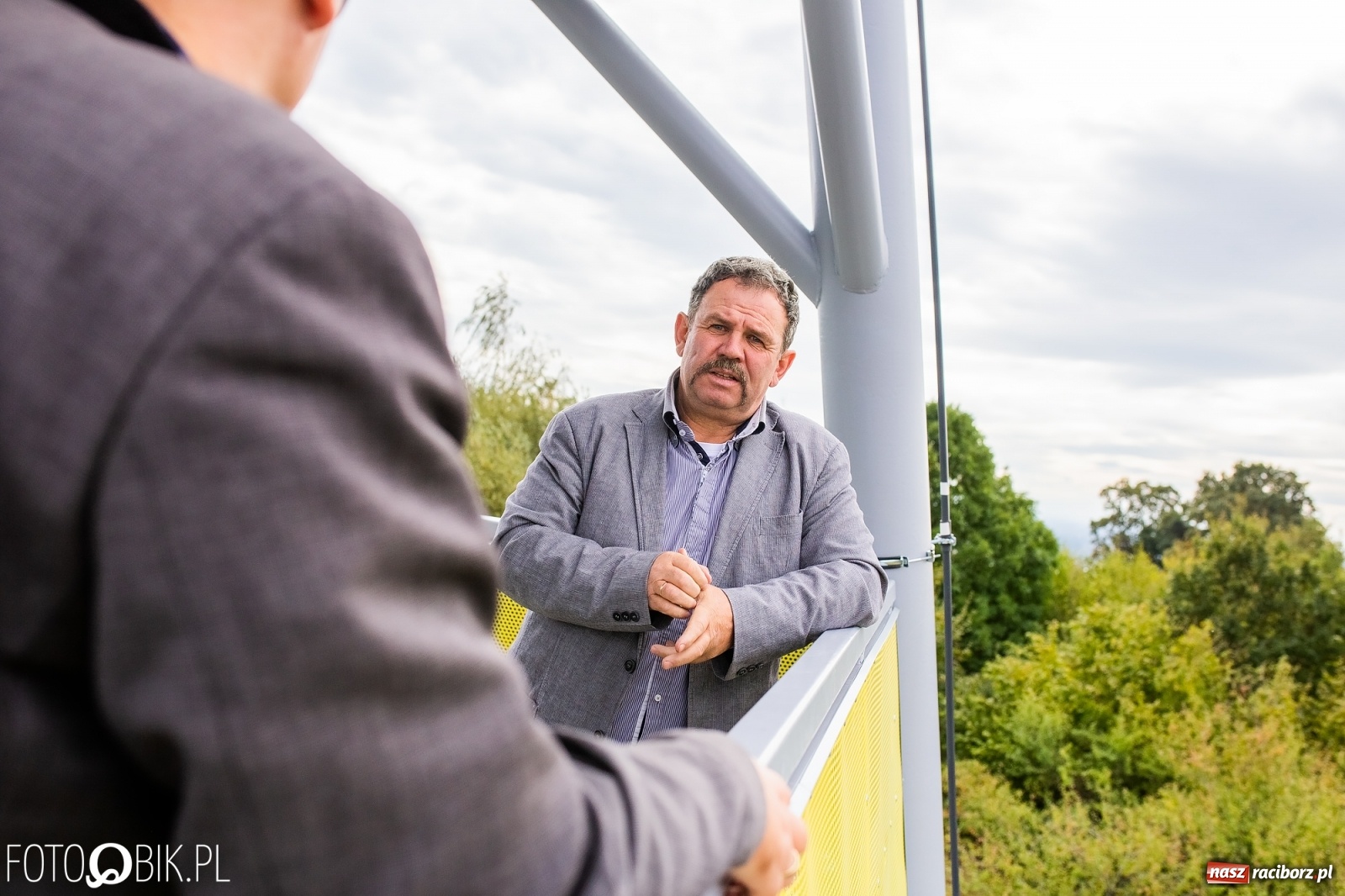 Zdjęcie w galerii na portalu naszraciborz.pl: Oficjalne otwarcie wieży widokowej w Pogrzebieniu wiadomości z regionu
