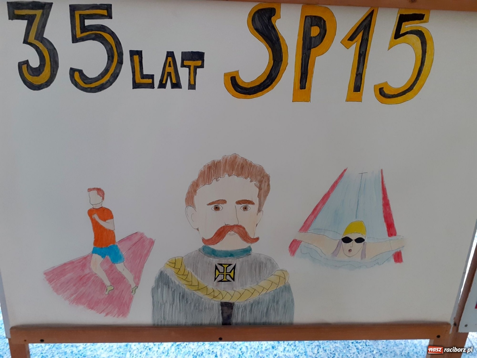 Zdjęcie w galerii na portalu naszraciborz.pl: Sobieski na Facebooku, czyli jubileusz Piętnastki [FOTO] wiadomości z regionu