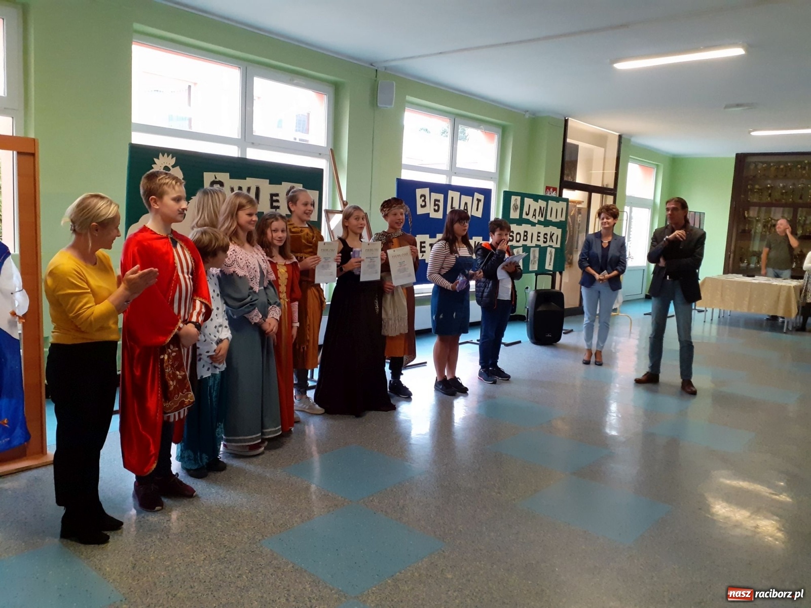 Zdjęcie w galerii na portalu naszraciborz.pl: Sobieski na Facebooku, czyli jubileusz Piętnastki [FOTO] wiadomości z regionu