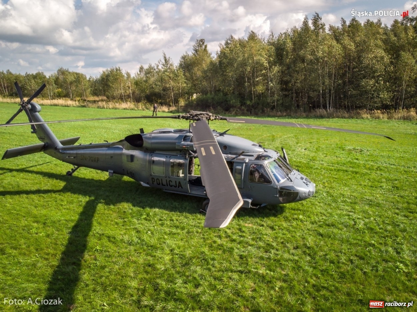 Zdjęcie w galerii na portalu naszraciborz.pl: Black Hawk na ćwiczeniach śląskich antyterrorystów [FOTO I WIDEO]  wiadomości z regionu