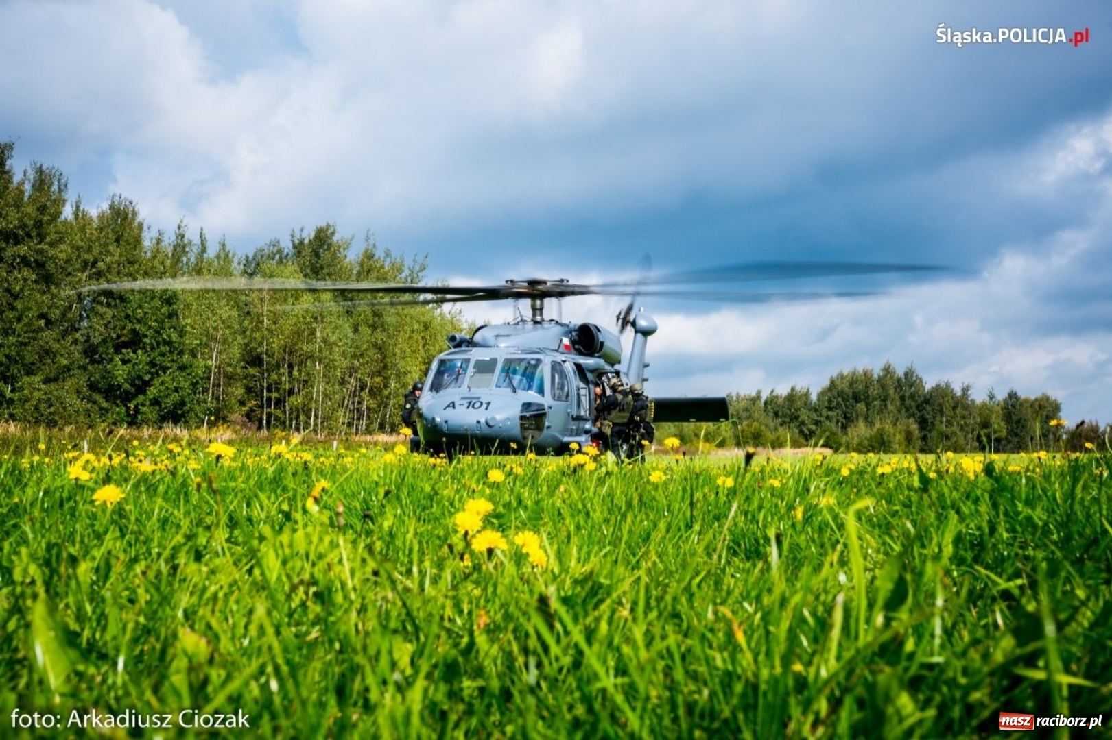 Zdjęcie w galerii na portalu naszraciborz.pl: Black Hawk na ćwiczeniach śląskich antyterrorystów [FOTO I WIDEO]  wiadomości z regionu