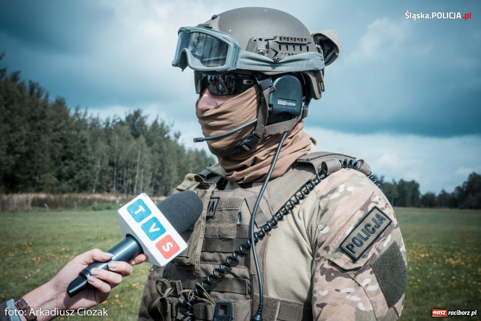 Zdjęcie w galerii na portalu naszraciborz.pl: Black Hawk na ćwiczeniach śląskich antyterrorystów [FOTO I WIDEO]  wiadomości z regionu