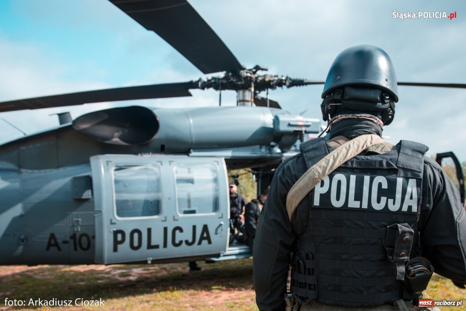 Zdjęcie w galerii na portalu naszraciborz.pl: Black Hawk na ćwiczeniach śląskich antyterrorystów [FOTO I WIDEO]  wiadomości z regionu