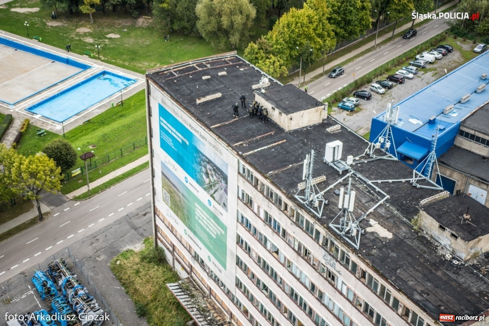Zdjęcie w galerii na portalu naszraciborz.pl: Black Hawk na ćwiczeniach śląskich antyterrorystów [FOTO I WIDEO]  wiadomości z regionu