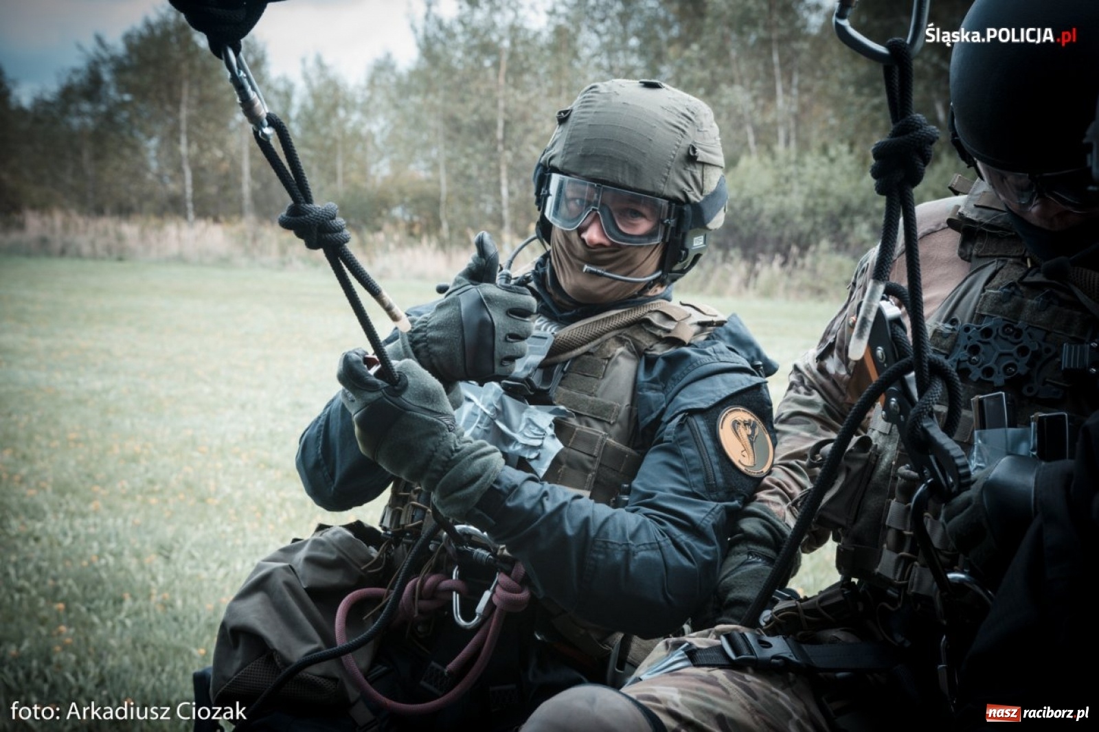 Zdjęcie w galerii na portalu naszraciborz.pl: Black Hawk na ćwiczeniach śląskich antyterrorystów [FOTO I WIDEO]  wiadomości z regionu