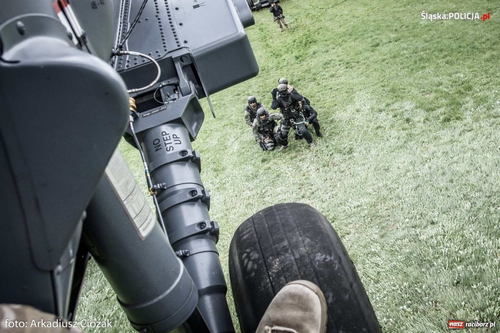 Zdjęcie w galerii na portalu naszraciborz.pl: Black Hawk na ćwiczeniach śląskich antyterrorystów [FOTO I WIDEO]  wiadomości z regionu