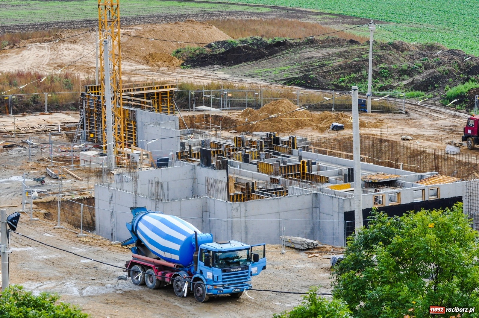 Zdjęcie w galerii na portalu naszraciborz.pl: Eko-Okna budują w Pietrowicach Wielkich klasztor [FOTO Z BUDOWY]  wiadomości z regionu