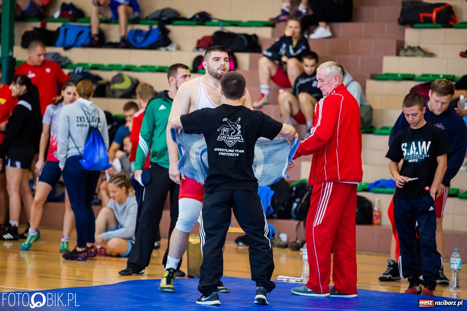 Zdjęcie w galerii na portalu naszraciborz.pl: Młodzieżowe Mistrzostwa Polski w zapasach w Rudniku  wiadomości z regionu