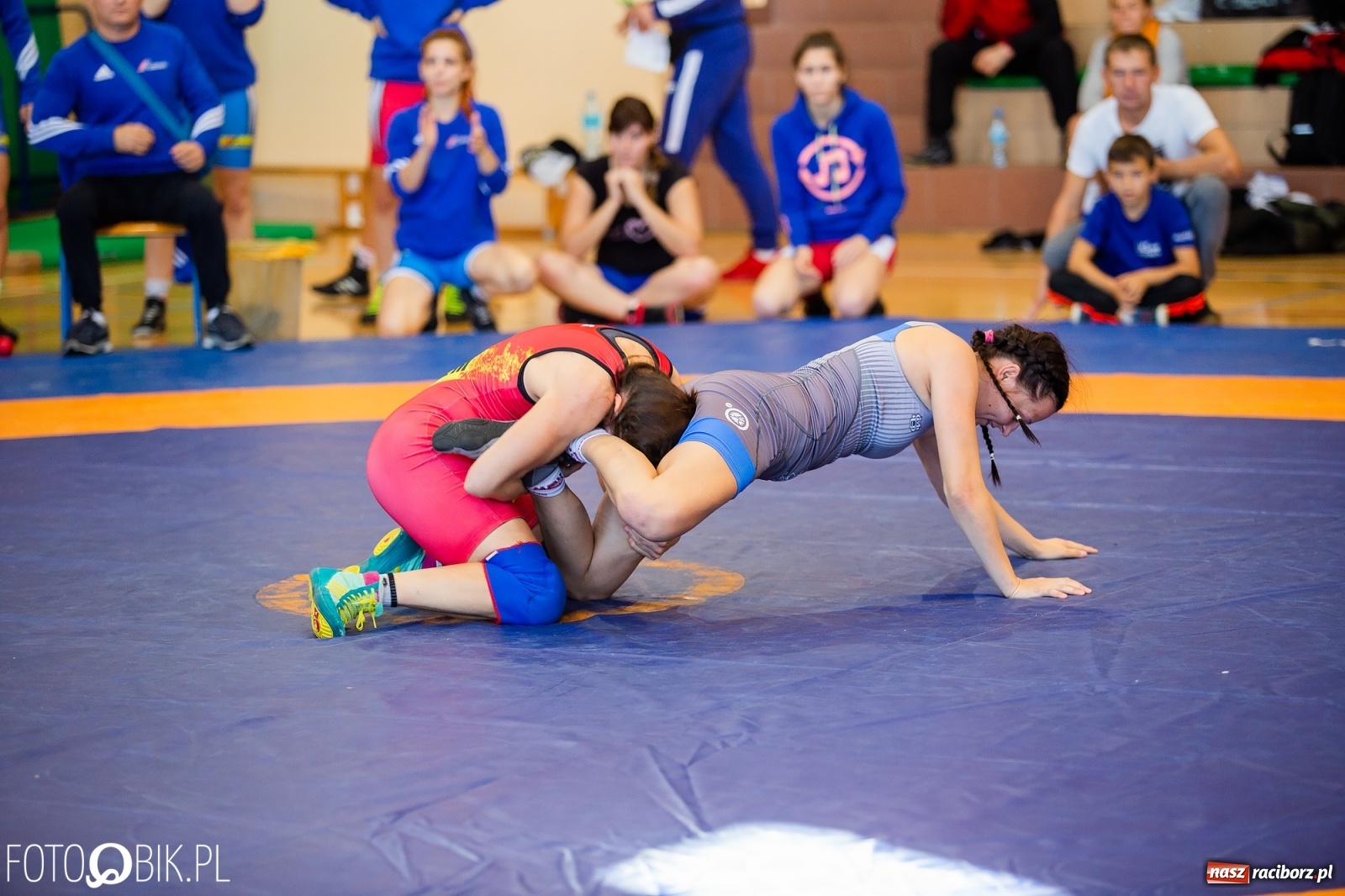 Zdjęcie w galerii na portalu naszraciborz.pl: Młodzieżowe Mistrzostwa Polski w zapasach w Rudniku  wiadomości z regionu