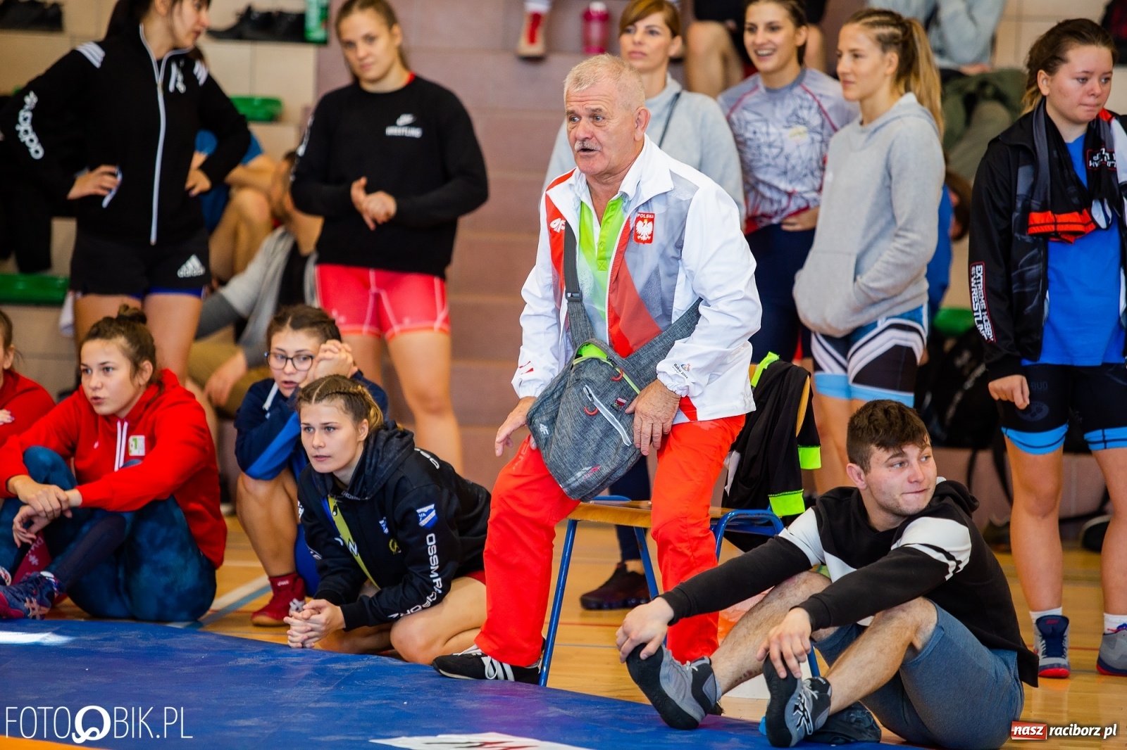 Zdjęcie w galerii na portalu naszraciborz.pl: Młodzieżowe Mistrzostwa Polski w zapasach w Rudniku  wiadomości z regionu