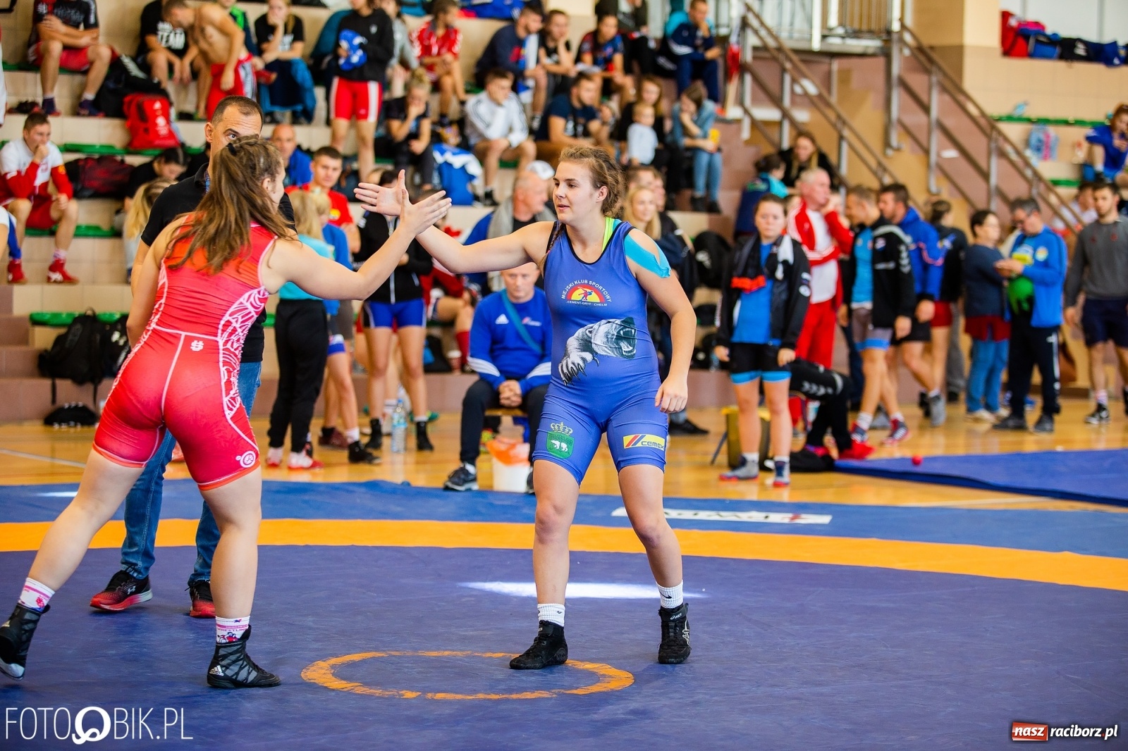 Zdjęcie w galerii na portalu naszraciborz.pl: Młodzieżowe Mistrzostwa Polski w zapasach w Rudniku  wiadomości z regionu