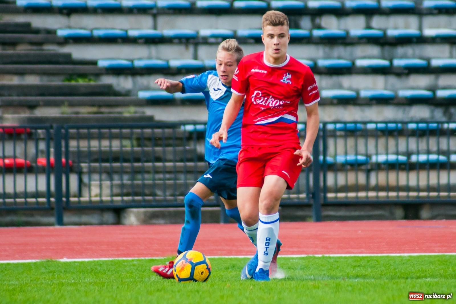 Zdjęcie w galerii na portalu naszraciborz.pl: Idzie, idzie Podbeskidzie. Juniorzy Unii bez punktów [FOTO i WIDEO] wiadomości z regionu