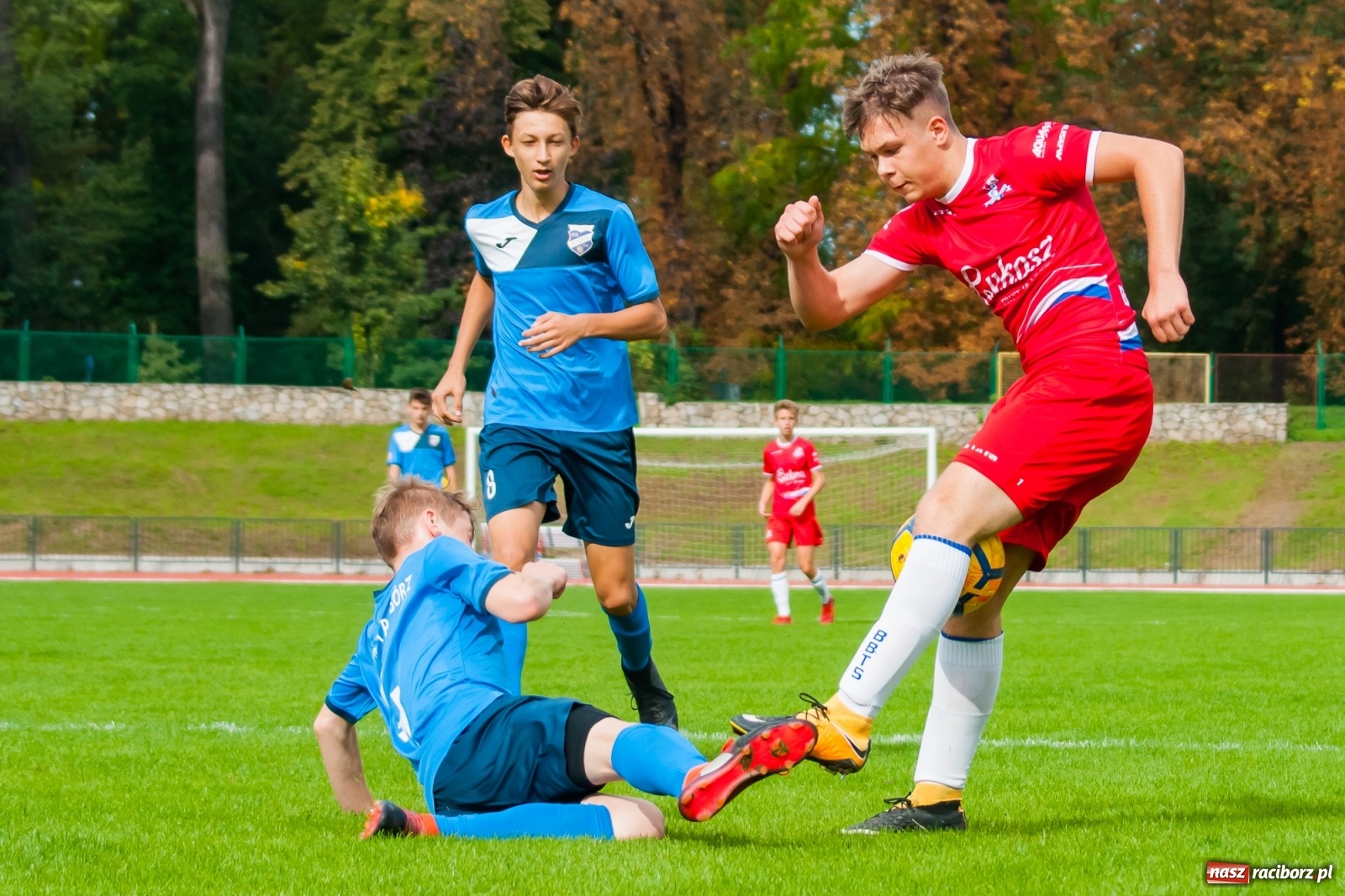 Zdjęcie w galerii na portalu naszraciborz.pl: Idzie, idzie Podbeskidzie. Juniorzy Unii bez punktów [FOTO i WIDEO] wiadomości z regionu