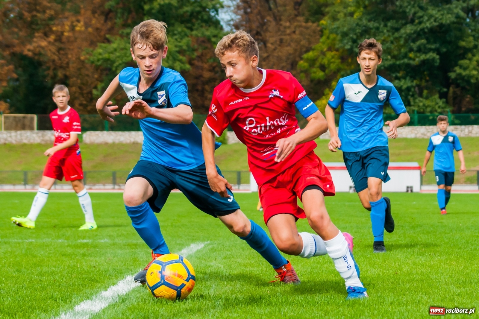 Zdjęcie w galerii na portalu naszraciborz.pl: Idzie, idzie Podbeskidzie. Juniorzy Unii bez punktów [FOTO i WIDEO] wiadomości z regionu