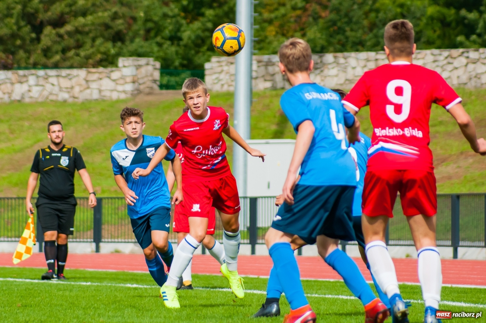 Zdjęcie w galerii na portalu naszraciborz.pl: Idzie, idzie Podbeskidzie. Juniorzy Unii bez punktów [FOTO i WIDEO] wiadomości z regionu
