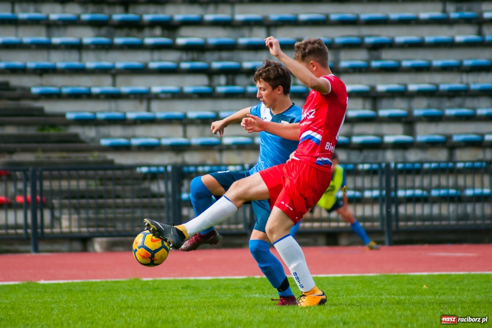 Zdjęcie w galerii na portalu naszraciborz.pl: Idzie, idzie Podbeskidzie. Juniorzy Unii bez punktów [FOTO i WIDEO] wiadomości z regionu