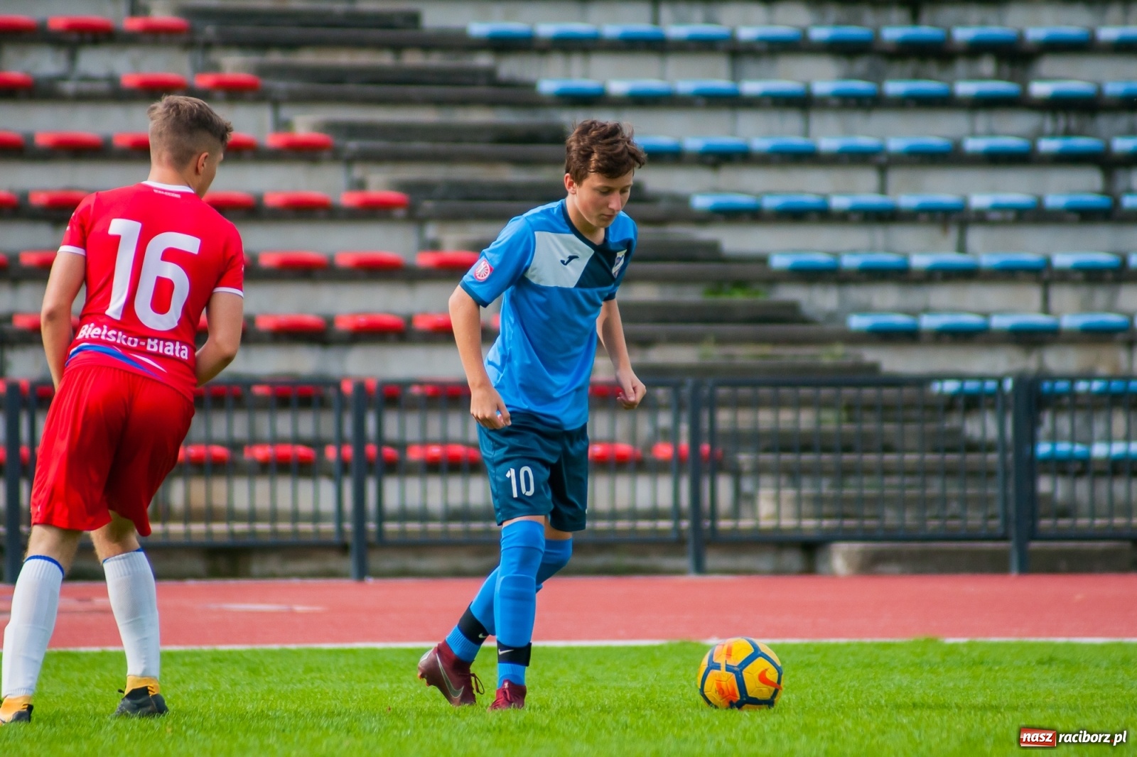Zdjęcie w galerii na portalu naszraciborz.pl: Idzie, idzie Podbeskidzie. Juniorzy Unii bez punktów [FOTO i WIDEO] wiadomości z regionu