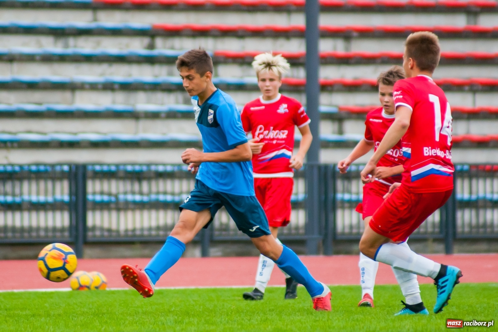 Zdjęcie w galerii na portalu naszraciborz.pl: Idzie, idzie Podbeskidzie. Juniorzy Unii bez punktów [FOTO i WIDEO] wiadomości z regionu