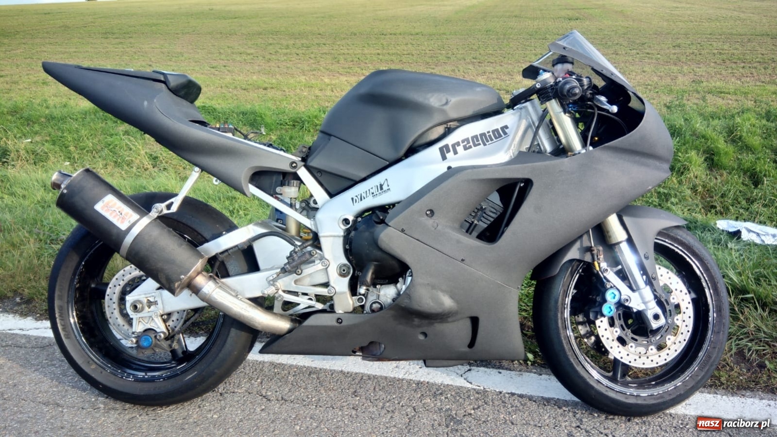 Zdjęcie w galerii na portalu naszraciborz.pl: Policyjny pościg od Raciborza w kierunku Samborowic [FOTO] wiadomości z regionu