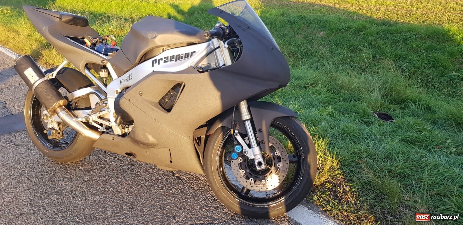 Zdjęcie w galerii na portalu naszraciborz.pl: Policyjny pościg od Raciborza w kierunku Samborowic [FOTO] wiadomości z regionu