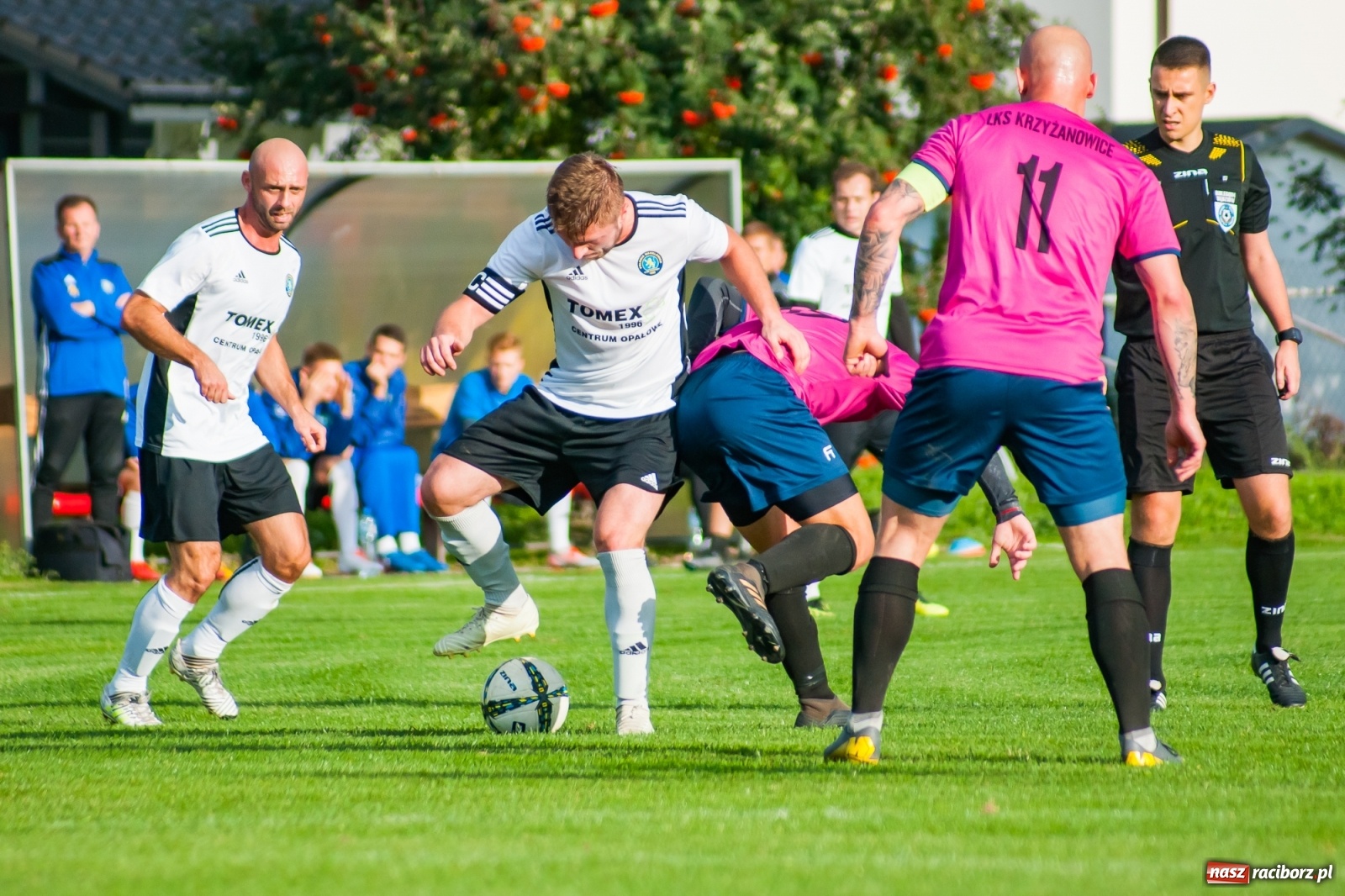 Zdjęcie w galerii na portalu naszraciborz.pl: Marklowice górą. Krzyżanowice zdetronizowane [FOTO i WIDEO] wiadomości z regionu