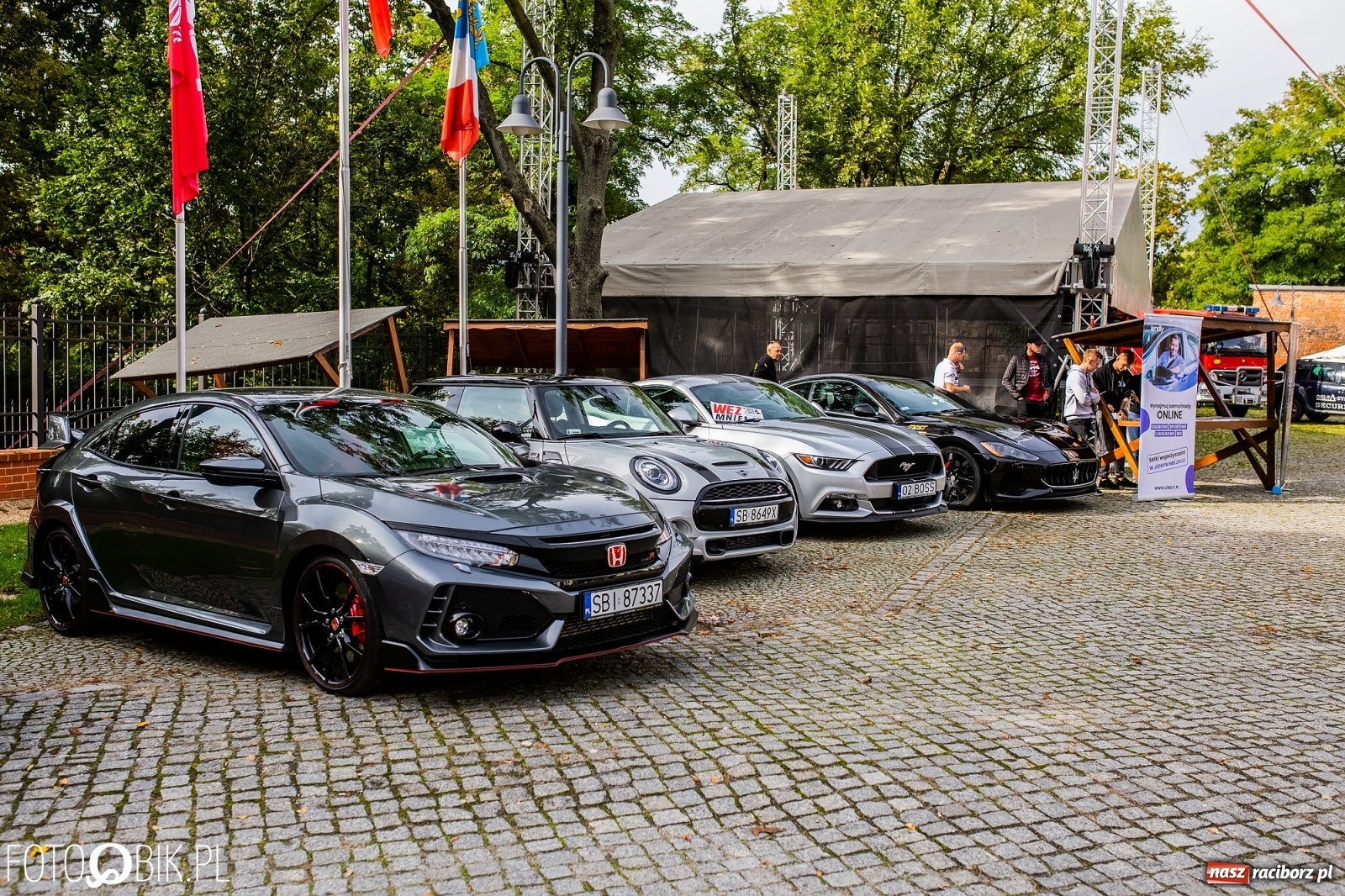 Zdjęcie w galerii na portalu naszraciborz.pl: Na raciborskim zamku trwa ShowOff  wiadomości z regionu