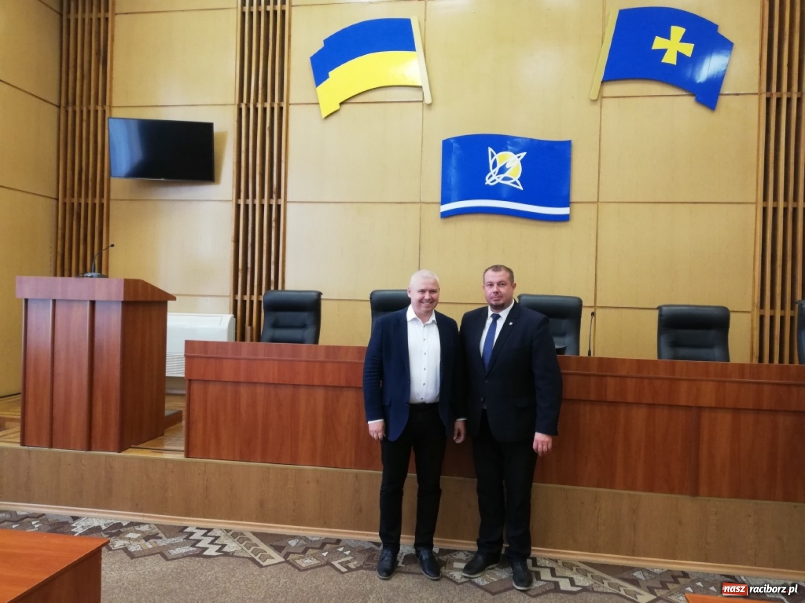 Zdjęcie w galerii na portalu naszraciborz.pl: Władze powiatu z partnerską wizytą w Horiszni Pławni [FOTO] wiadomości z regionu