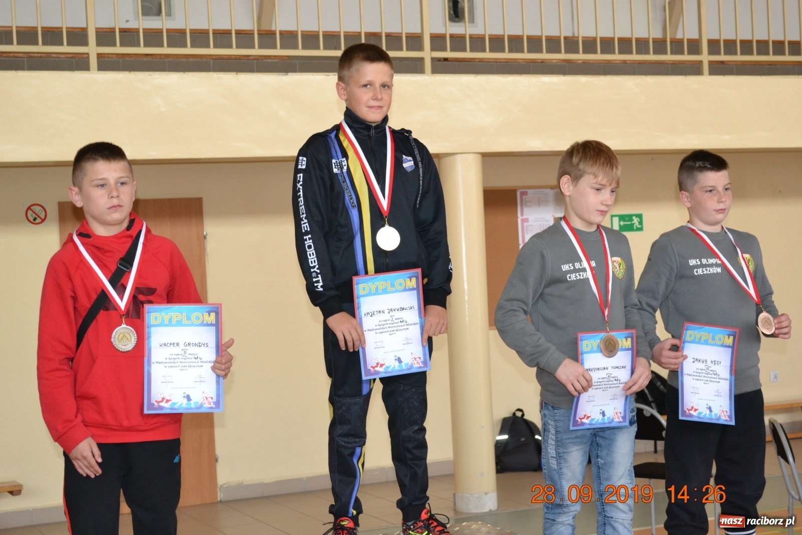 Zdjęcie w galerii na portalu naszraciborz.pl: Zapaśnicy Unii Racibórz bezkonkurencyjni  wiadomości z regionu