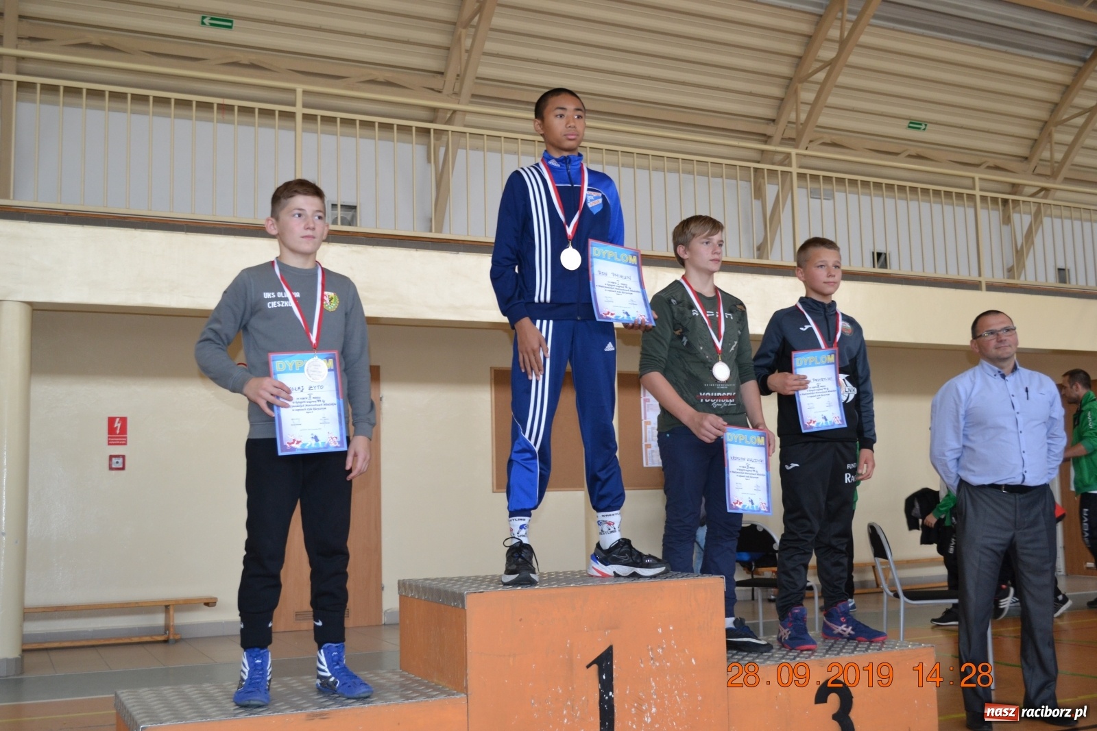 Zdjęcie w galerii na portalu naszraciborz.pl: Zapaśnicy Unii Racibórz bezkonkurencyjni  wiadomości z regionu