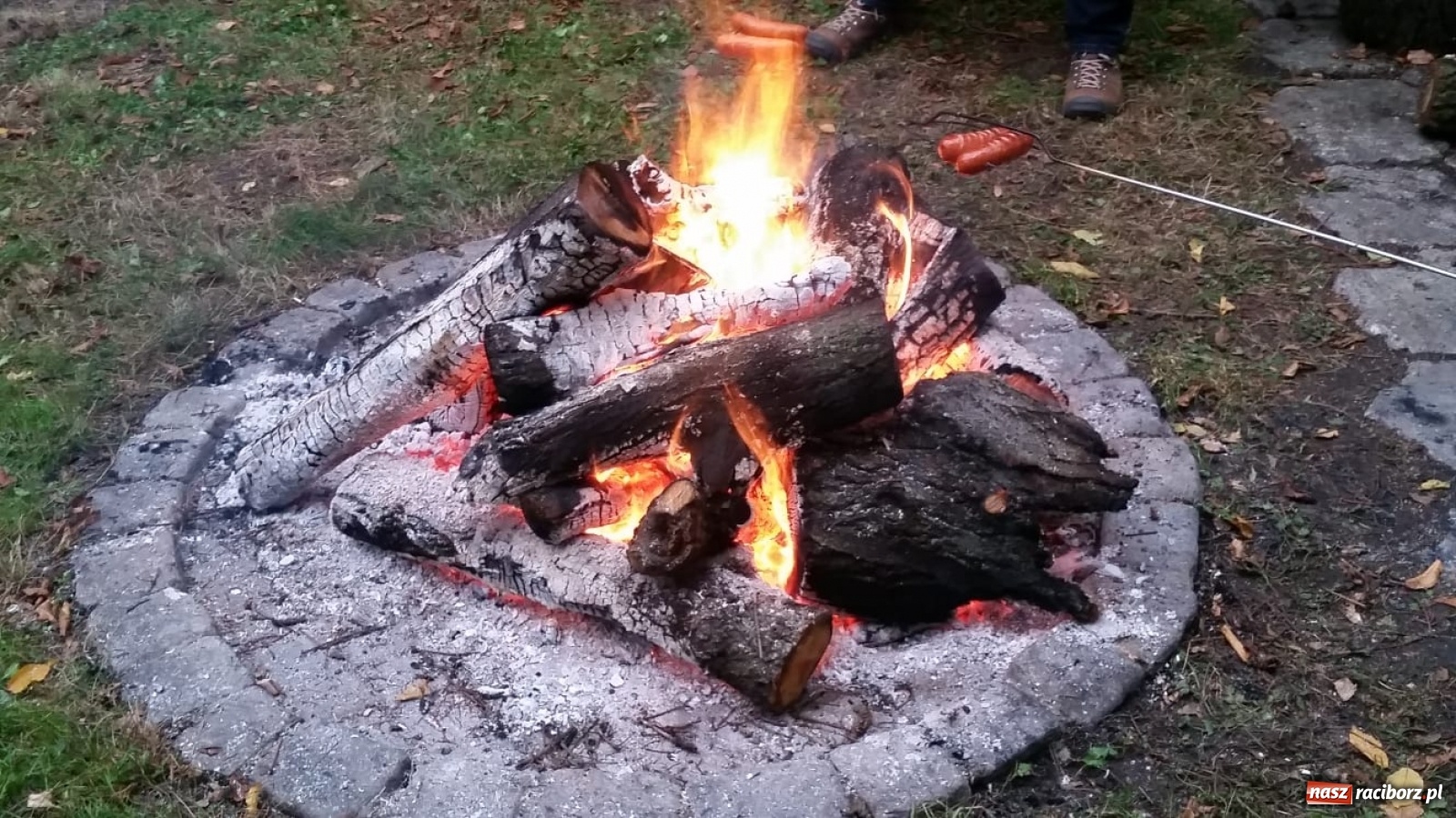 Zdjęcie w galerii na portalu naszraciborz.pl: Jesienne grillowanie w szkole dla niesłyszących wiadomości z regionu