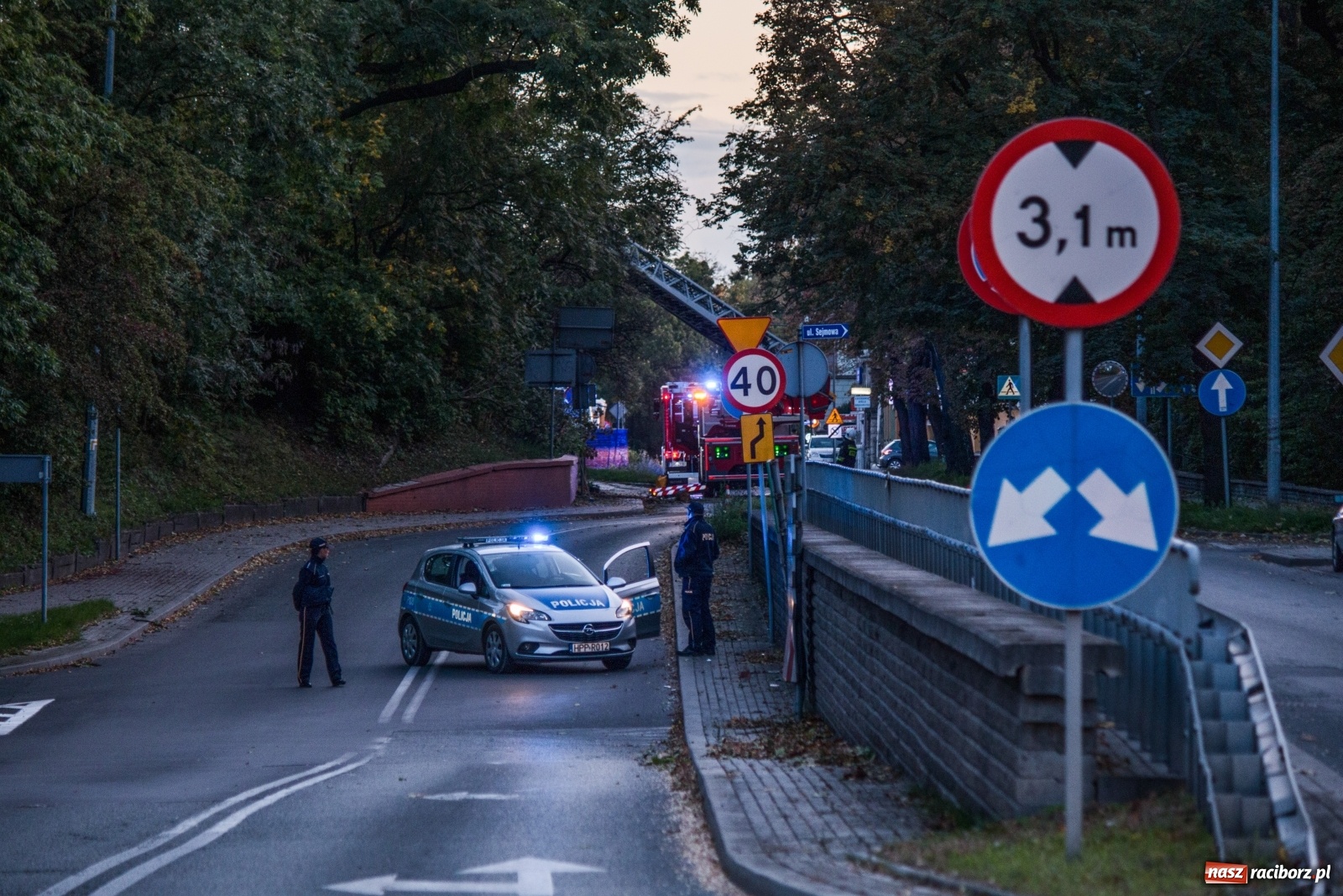 Zdjęcie w galerii na portalu naszraciborz.pl: Wichura powaliła drzewa w Raciborzu [FOTO] wiadomości z regionu