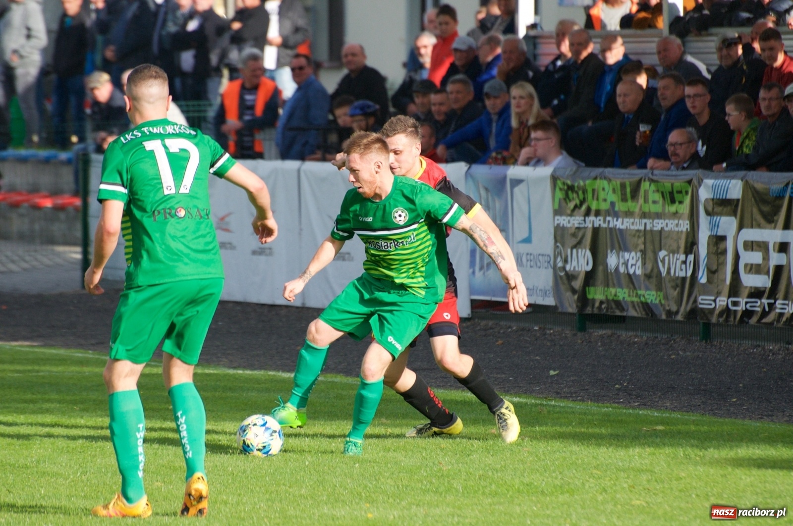 Zdjęcie w galerii na portalu naszraciborz.pl: Klasa okręgowa. Dobra passa piłkarzy Tworkowa trwa [FOTO] wiadomości z regionu