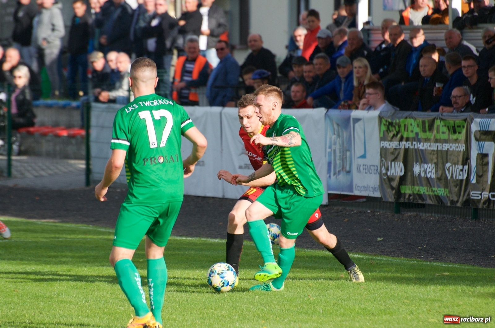 Zdjęcie w galerii na portalu naszraciborz.pl: Klasa okręgowa. Dobra passa piłkarzy Tworkowa trwa [FOTO] wiadomości z regionu
