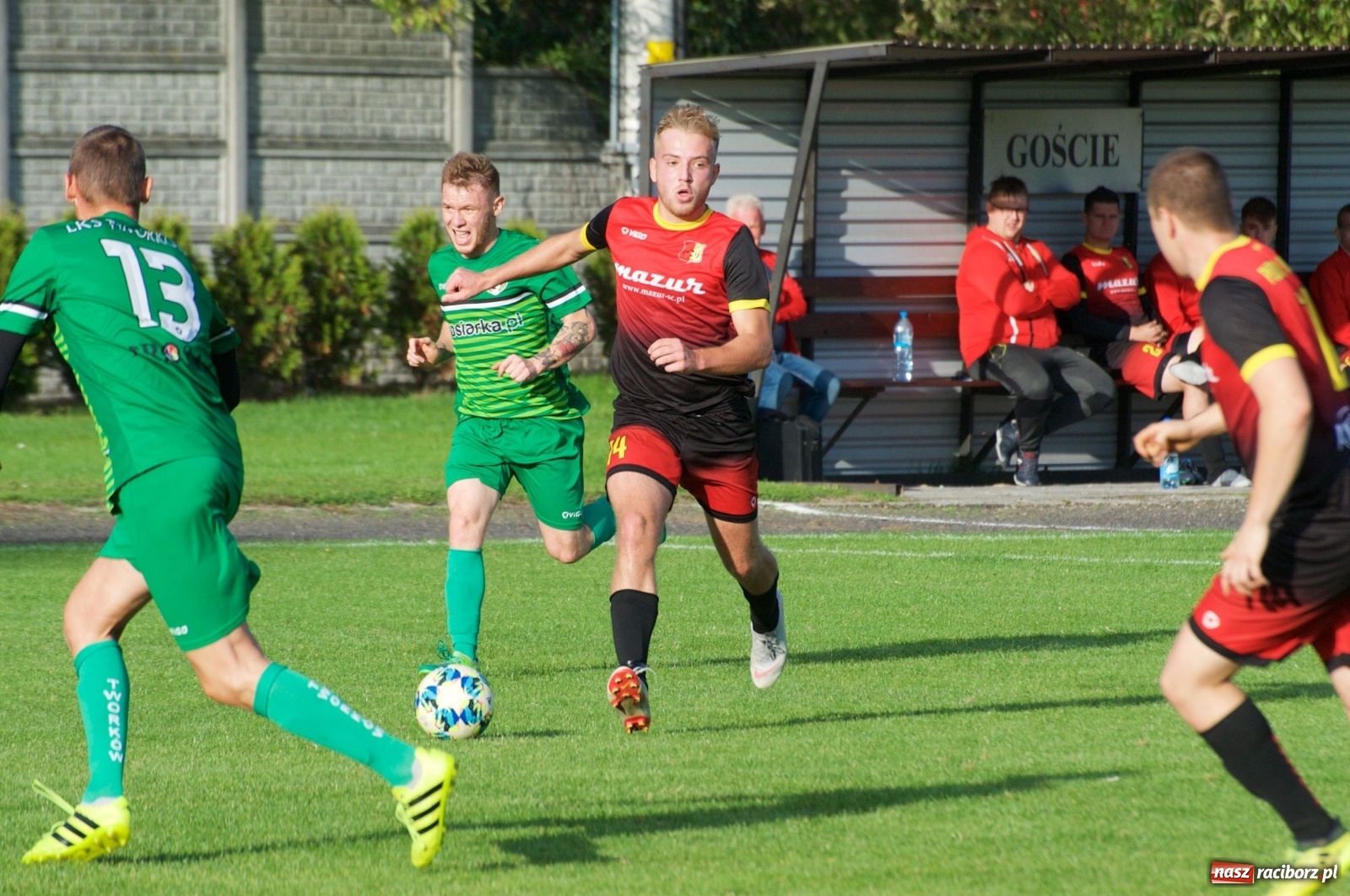 Zdjęcie w galerii na portalu naszraciborz.pl: Klasa okręgowa. Dobra passa piłkarzy Tworkowa trwa [FOTO] wiadomości z regionu
