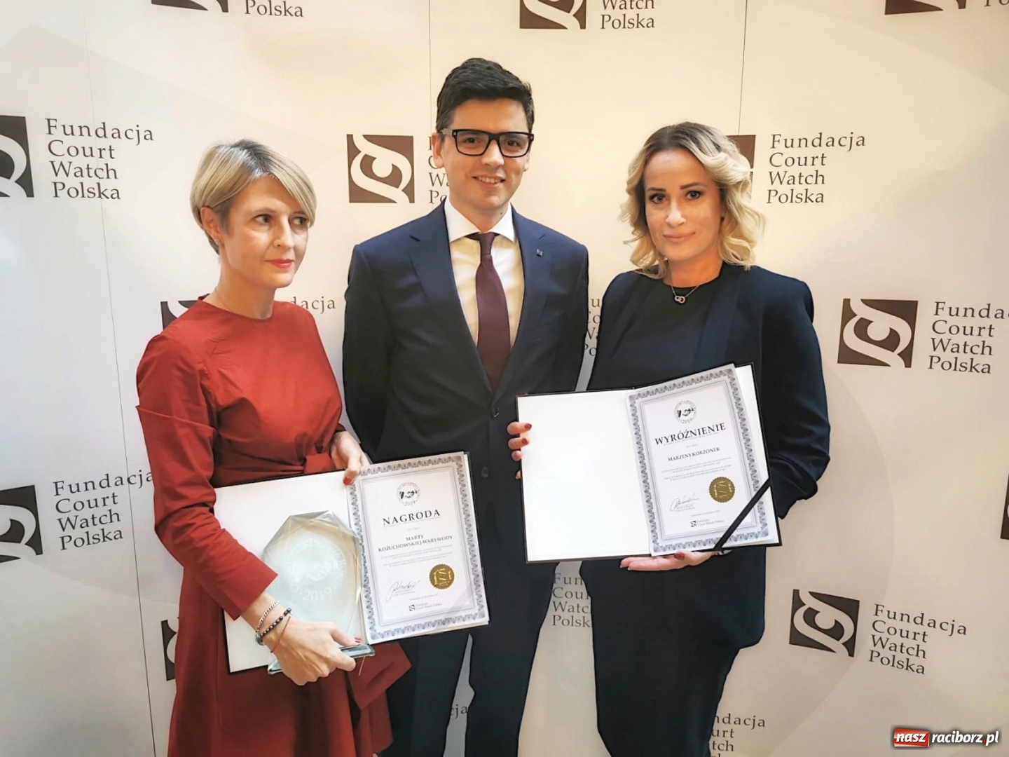 Zdjęcie w galerii na portalu naszraciborz.pl: Prezes Sądu Rejonowego w Raciborzu wyróżniona  wiadomości z regionu