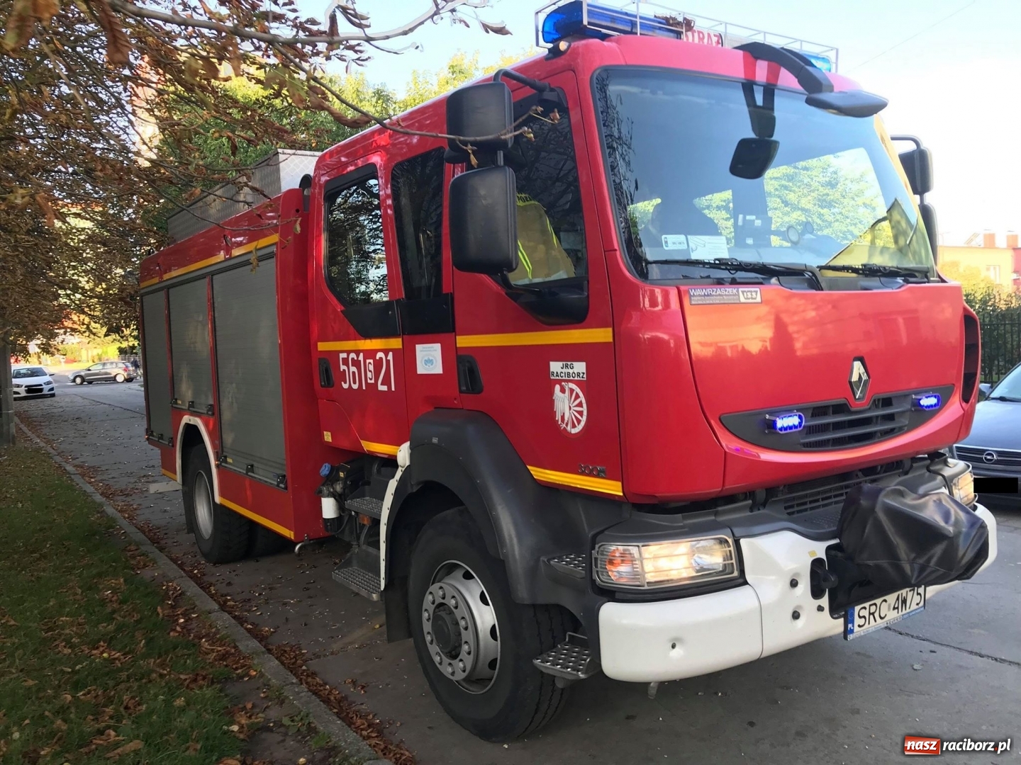 Zdjęcie w galerii na portalu naszraciborz.pl: Strażacka walka ze skutkami wichury wiadomości z regionu