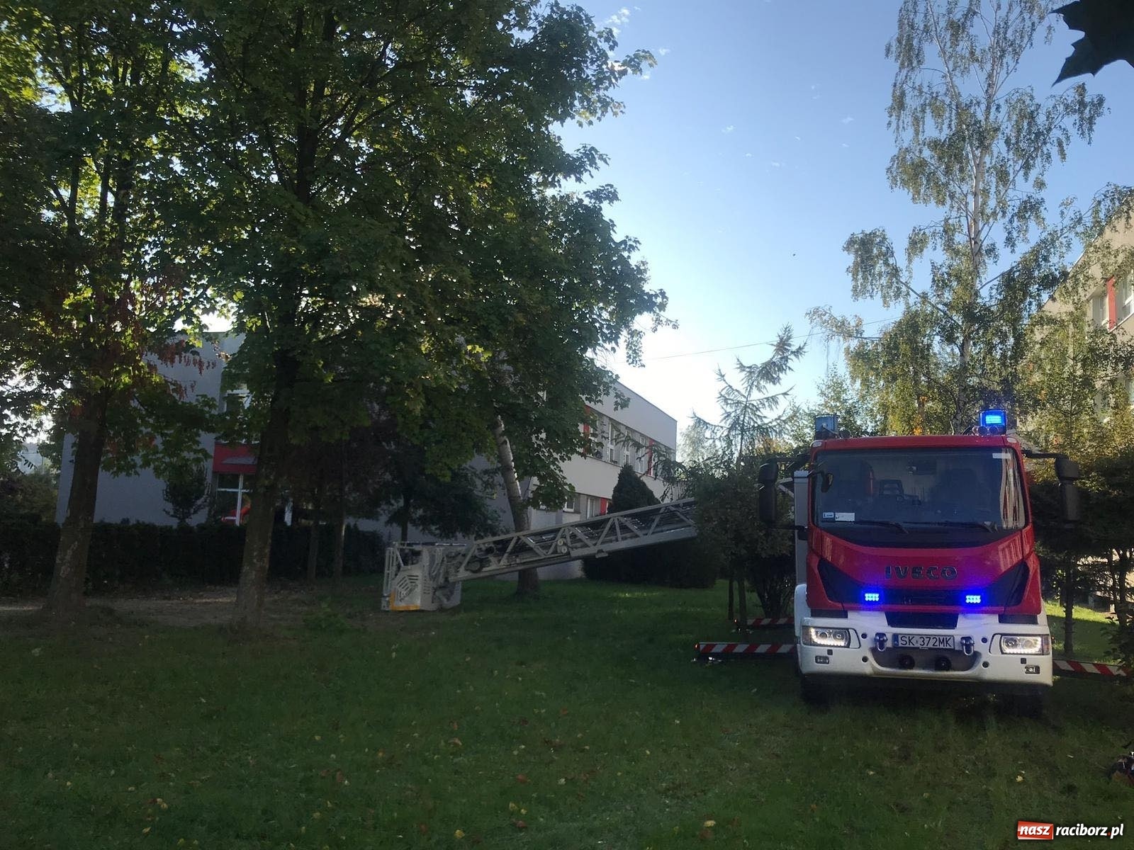 Zdjęcie w galerii na portalu naszraciborz.pl: Strażacka walka ze skutkami wichury wiadomości z regionu